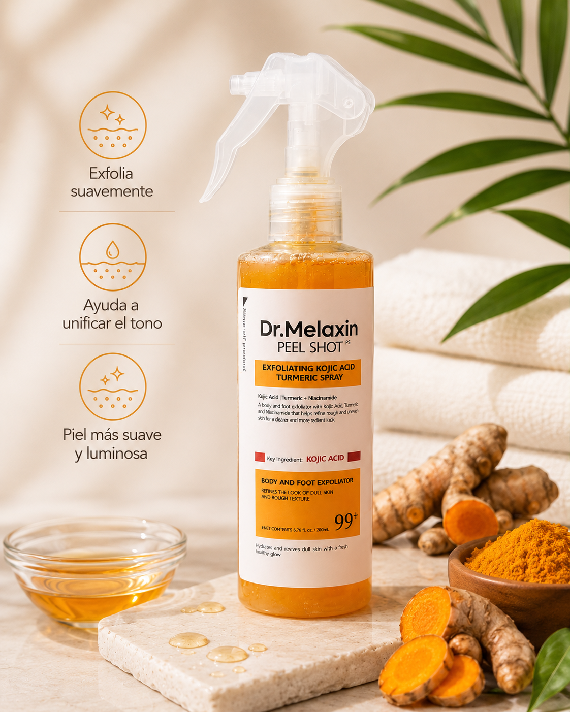 SPRAY EXFOLIANTE DR.MELAXIN